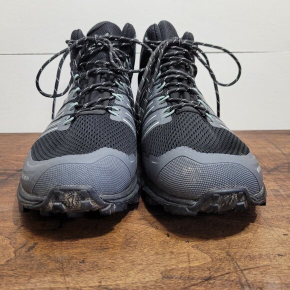 EUC INOV8 ROCLITE 345 GTX Goretex Black/Grey Waterproof Hiking Boots Women's 10 - Picture 5 of 10